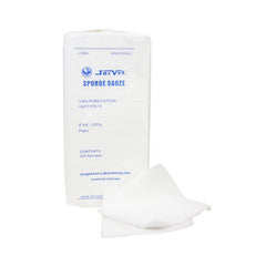 Sponge Gauze - 4" x 4" 200 Count by Jorvet