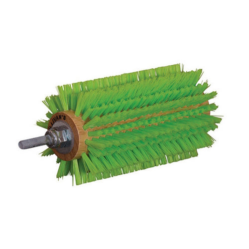 Staggered Bristle Roto Brush Standard (6"L) Lime 1 Count by Sullivan Supply, Inc.