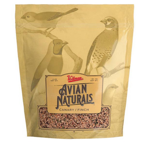 Avian Naturals Canary / Finch Bird Food 1 Count / 4 Lbs by Volkman Seed Company