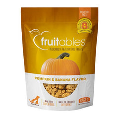 Crunchy Baked Dog Treats Pumpkin and Banana 1 Count / 12 Oz (Biscuits) by Fruitables