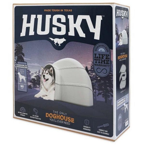 Husky Dog House 1 Count / Large (50-90 Lbs) by Petmate