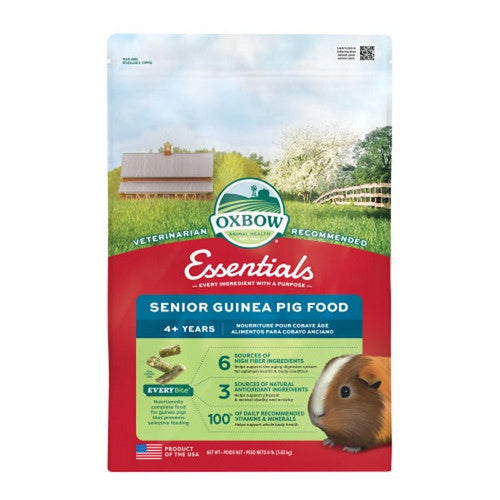 Essentials Senior Guinea Pig Food 8 Lbs by Oxbow Animal Health