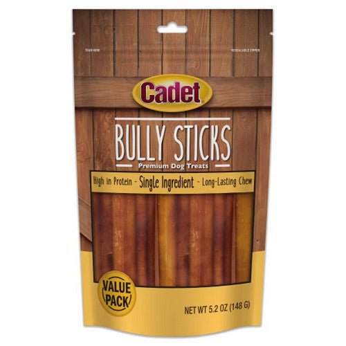 Bully Sticks Dog Treats 1 Count (5.2 Oz Value Pack) by Cadet