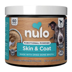 Functional Powder Skin and Coat Dog Supplement 1 Count (4.2 Oz) by Nulo