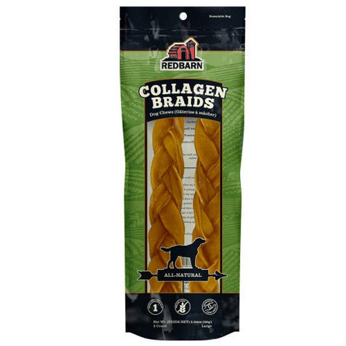 Collagen Braid Dog Treat 2 Count / Large (Stick) by Komodo