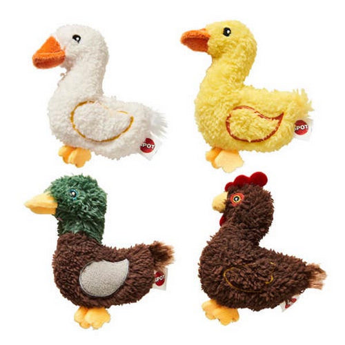 Love The Earth Barnyard Bird Cat Toy Assorted 1 Count / 4 Inches by Spot