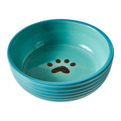 Elegance Dog Bowl Aqua 1 Count / 5 Inches by Spot