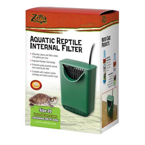 Aquatic Reptile Internal Filter 1 Count / 20 Gallons by Aqueon