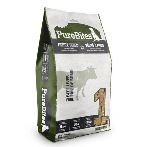 Freeze Dried Pure Dog Treats Beef Liver 1 Count / 44 Oz by PureBites