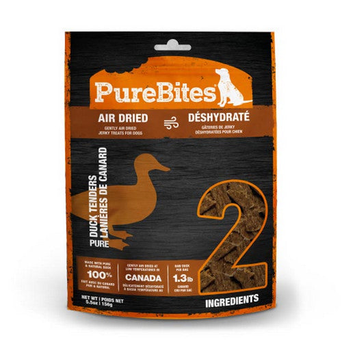 Air Dried Pure Dog Treats Duck Tenders 1 Count (5.5 Oz / Freeze Dried ) by PureBites