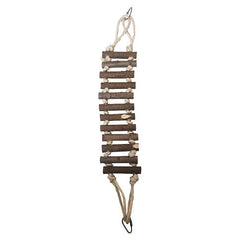 A & E Cages Natural Wood Rope Ladder 1 Each/Small by A&E Cage Company peta2z