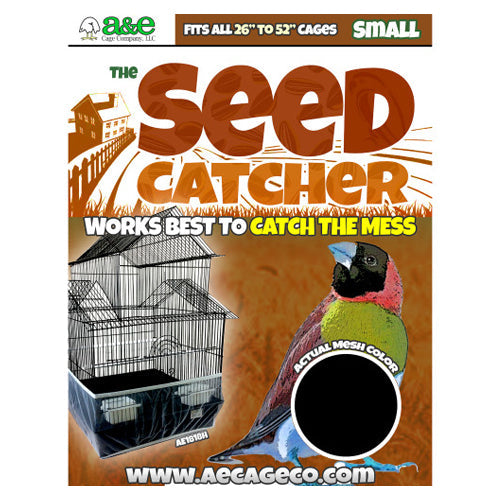 A & E Cages Seed Catcher 1 Each/Small by A&E Cage Company peta2z