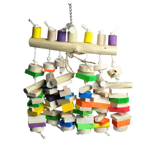 Abacus Abacus Hanging Java Wood Toy 1 Each by A&E Cage Company peta2z