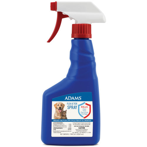 Adams Flea & Tick Spray 1 Each/16 Oz by Adams peta2z