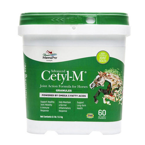 Advanced Cetyl-M Joint Action Formula For Horses Granules 5.1 Lbs by Cetyl-M peta2z