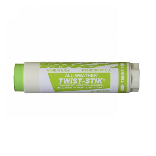 All-Weather Twist-Stik Paintstik Livestock Marker Fluorescent Green 1 Each by All-Weather peta2z