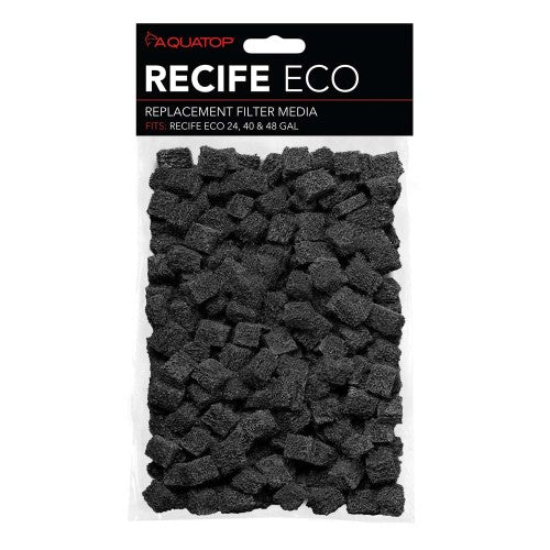 Aquatop Recife ECO Carbon Infused Media Cubes Black, 1 Each/80 g by Aquatop peta2z