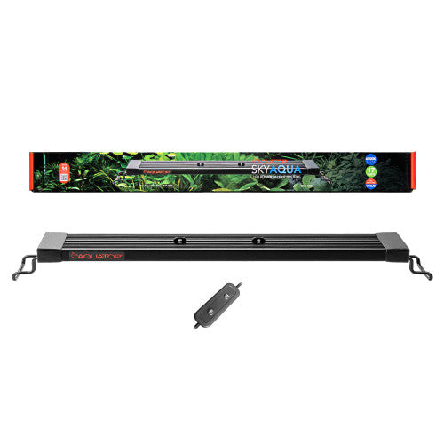 Aquatop SkyAqua LED Aquarium Light Fixture 6500K 1 Each/21 W, 24-30 in by Aquatop peta2z