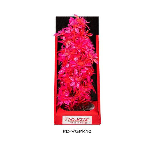 Aquatop Vibrant Garden Plant Pink, 1 Each/10 in by Aquatop peta2z