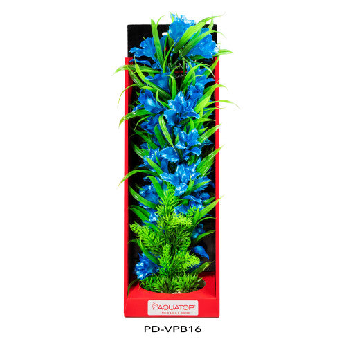 Aquatop Vibrant Passion Plant Blue, 1 Each/16 in by Aquatop peta2z