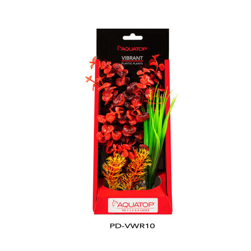 Aquatop Vibrant Wild Plant Red, 1 Each/10 in by Aquatop peta2z