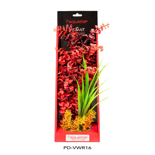 Aquatop Vibrant Wild Plant Red, 1 Each/16 in by Aquatop peta2z