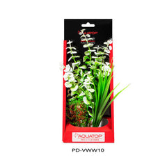 Aquatop Vibrant Wild Plant White, 1 Each/10 in by Aquatop peta2z