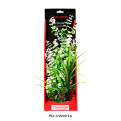 Aquatop Vibrant Wild Plant White, 1 Each/16 in by Aquatop peta2z