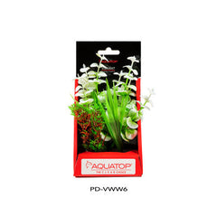 Aquatop Vibrant Wild Plant White, 1 Each/6 in by Aquatop peta2z