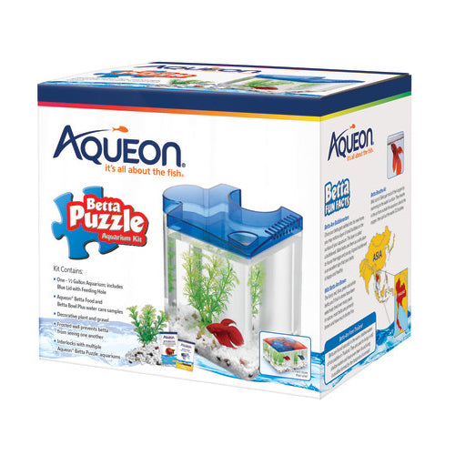 Aqueon Betta Puzzle Kits Blue, .5 Gallonlon by Aqueon peta2z