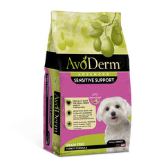 AvoDerm Natural Advanced Sensitive Support Small Breed Turkey Formula Dry Dog Food 1 Each/4 lb by Avoderm peta2z