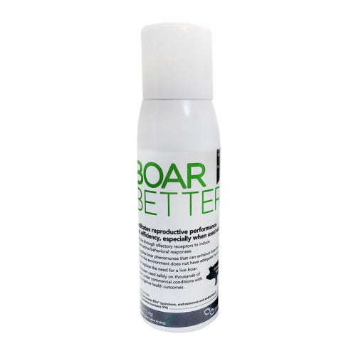 BOAR BETTER Triple Pheromone Spray for Swine Aerosol 4 Oz by Animal Biotech peta2z