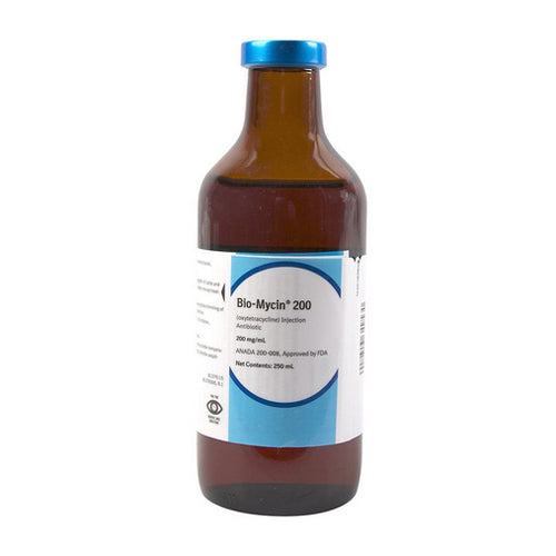 Bio-Mycin 200 Cattle and Swine Antibiotic Injection 250 ML by Boehringer Ingelheim peta2z