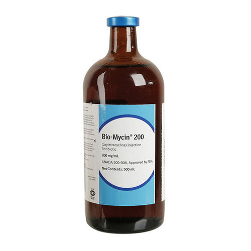 Bio-Mycin 200 Cattle and Swine Antibiotic Injection 500 ML by Boehringer Ingelheim peta2z