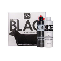 Blaq Livestock Hair Dye Kit 37 Oz by Sullivan Supply, Inc. peta2z