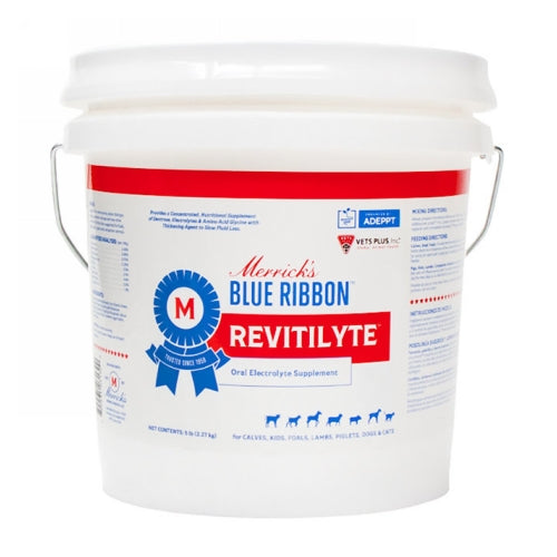 Blue Ribbon Revitilyte Electrolyte Supplement 5 Lbs by Merricks peta2z