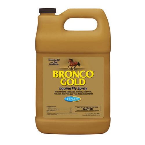 Bronco Gold Equine Fly Spray 1 Gallon by Farnam peta2z