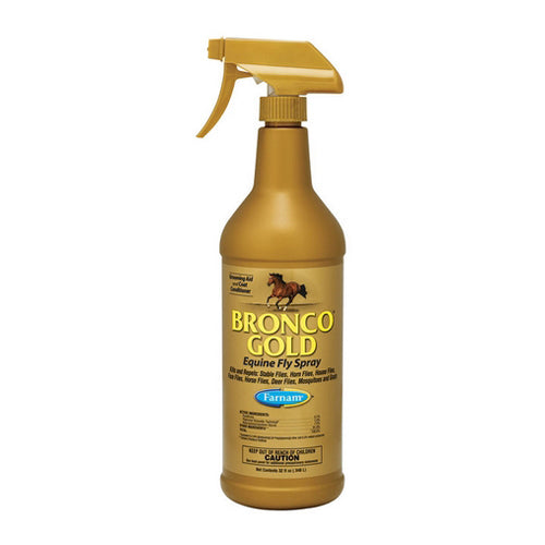 Bronco Gold Equine Fly Spray 32 Oz by Farnam peta2z