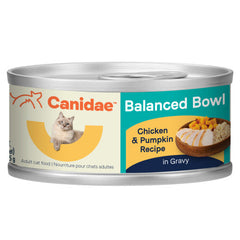 CANIDAE Balanced Bowl Wet Cat Food Chicken & Pumpkin, 24Each/3 Oz (Count of 24) by Canidae peta2z