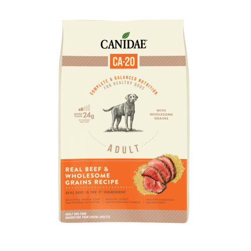 CANIDAE CA-20 Dry Dog Food Real Beef w/Wholesome Grains, 1 Each/25 lb by Canidae peta2z