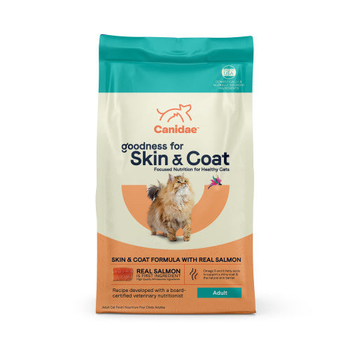 CANIDAE Goodness For Skin & Coat Dry Cat Food Salmon, 1 Each/10 lb by Canidae peta2z