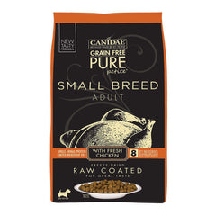 CANIDAE PURE Grain-Free Petite Small Breed Adult Raw Freeze-Dried Dog Food Chicken, 1 Each/4 lb by Canidae peta2z