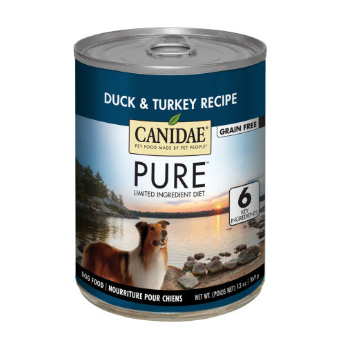 CANIDAE PURE Grain-Free Wet Dog Food Sky Formula w/Duck & Turkey, 12Each/13 Oz (Count of 12) by Canidae peta2z