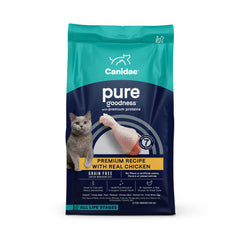 CANIDAE Pure Grain-Free Limited Ingredient Diet Dry Cat Food Elements Formula w/Chicken, 1 Each/10 lb by Canidae peta2z