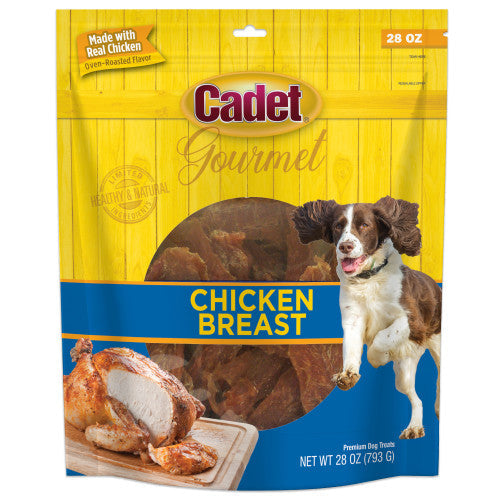 Cadet Gourmet Chicken Breast Dog Treats Breast, Chicken, 1 Each/28 Oz by Cadet peta2z