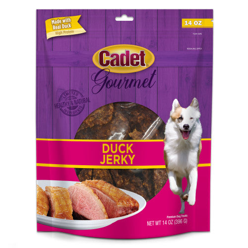 Cadet Gourmet Duck Jerky Jerky, Duck, 1 Each/14 Oz. (1 Count) by Cadet peta2z