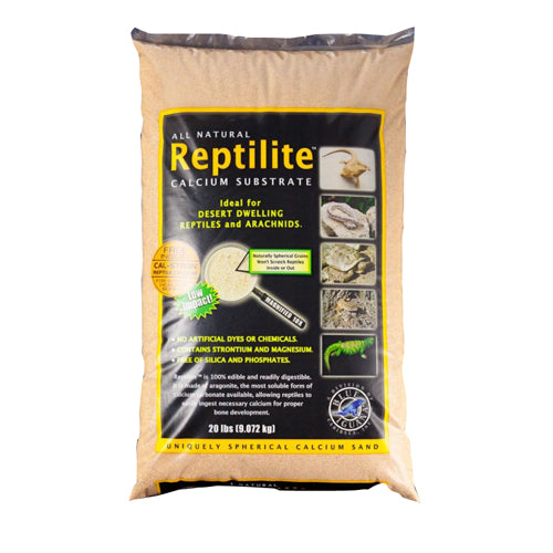 CaribSea All Natural Reptile Calcium Substrate Aztec Gold, 2ea/20 lb (Count of 2) by Caribsea peta2z