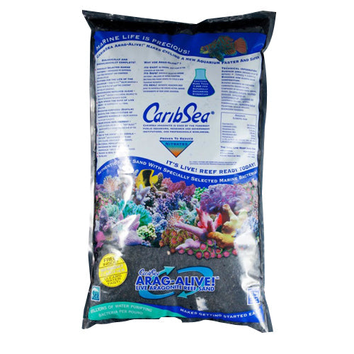 CaribSea Arag-Alive Hawaiian Aquarium Sand 2ea/20 lb (Count of 2) by Caribsea peta2z