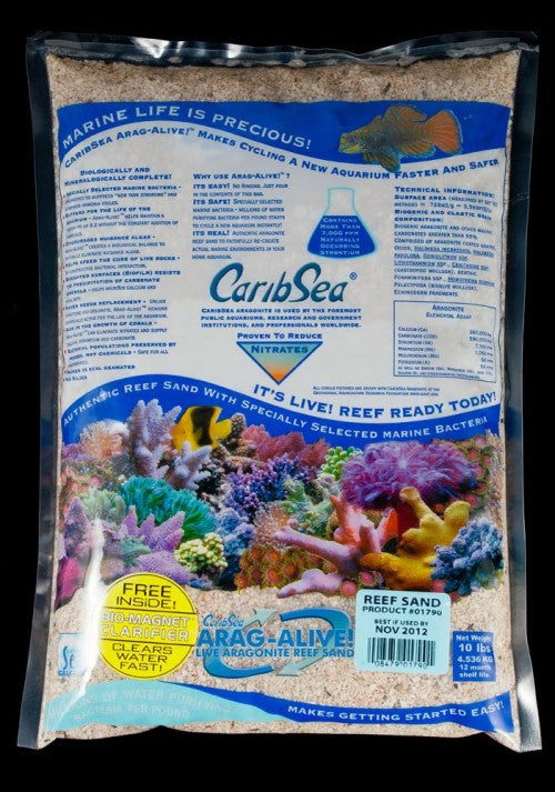 CaribSea Arag-Alive Special Grade Reef Sand 4ea/10 lb (Count of 4) by Caribsea peta2z