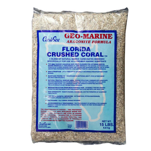 CaribSea Geo-Marine Florida Crushed Coral Substrate 1 Each/15 lb by Caribsea peta2z